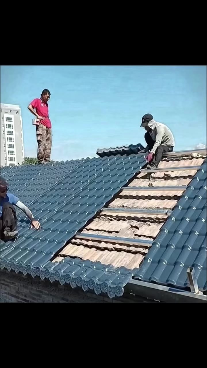 树脂瓦安装