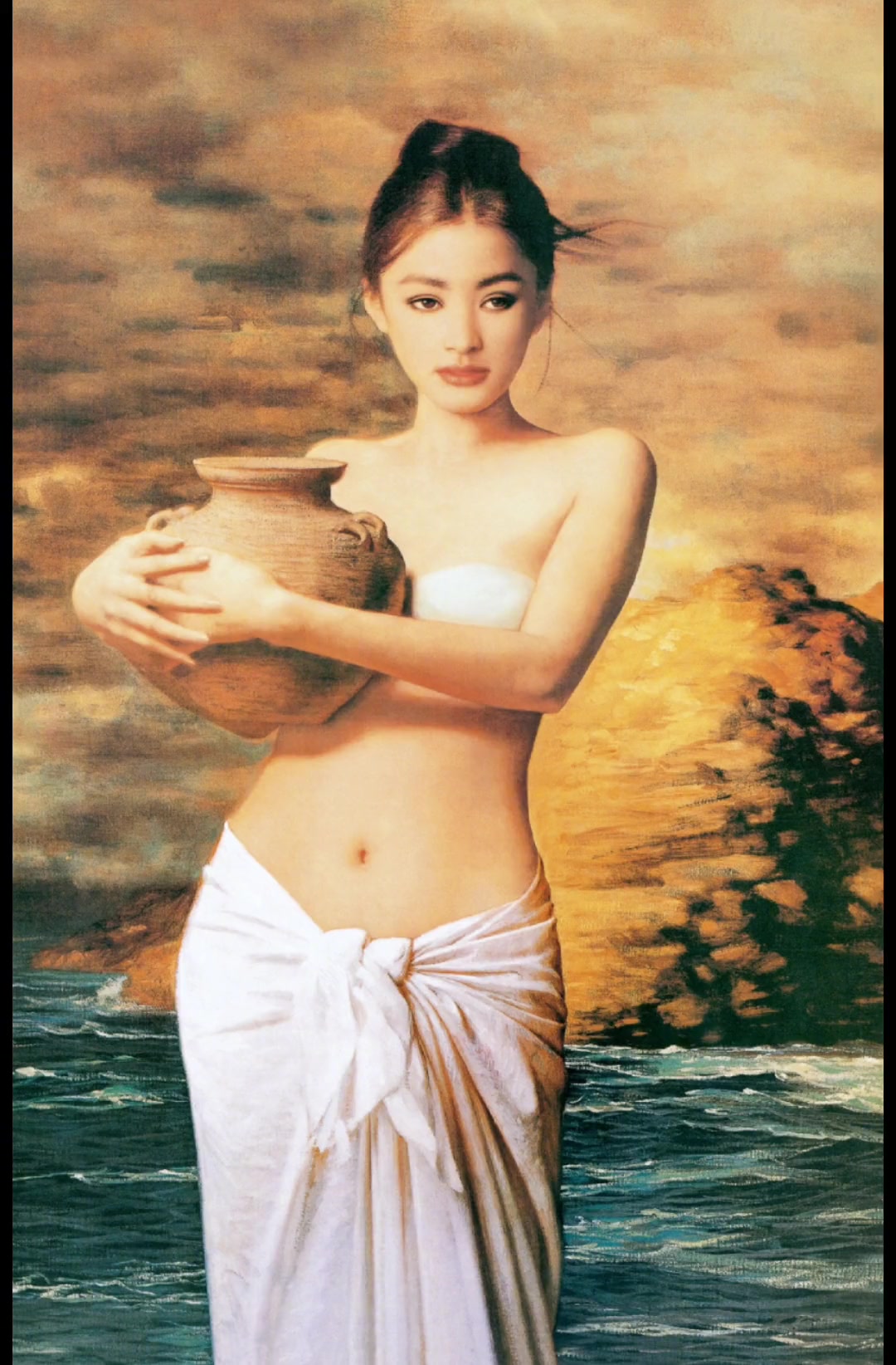 就抱个坛子,好像谁不会似的