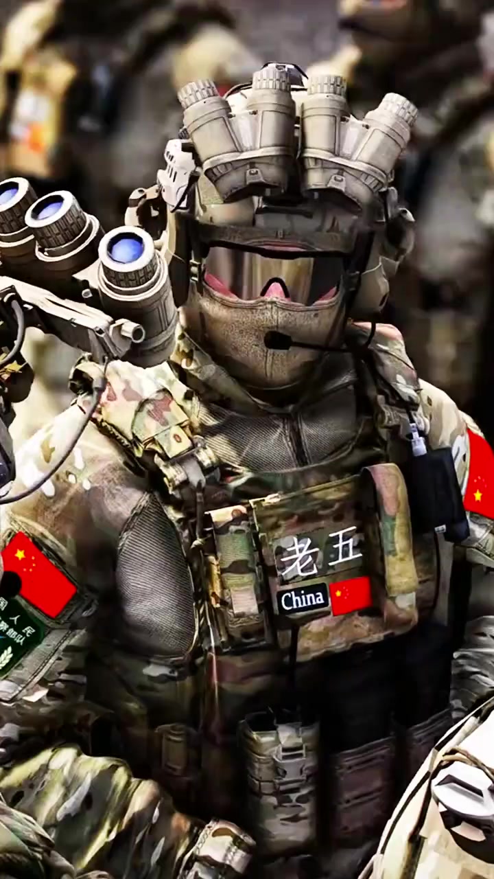 陆军特种部队放狠话以血还血以牙还牙