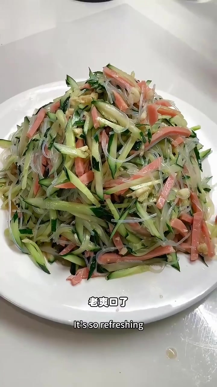 天津家常凉菜芥末三丝:不用开火的做法