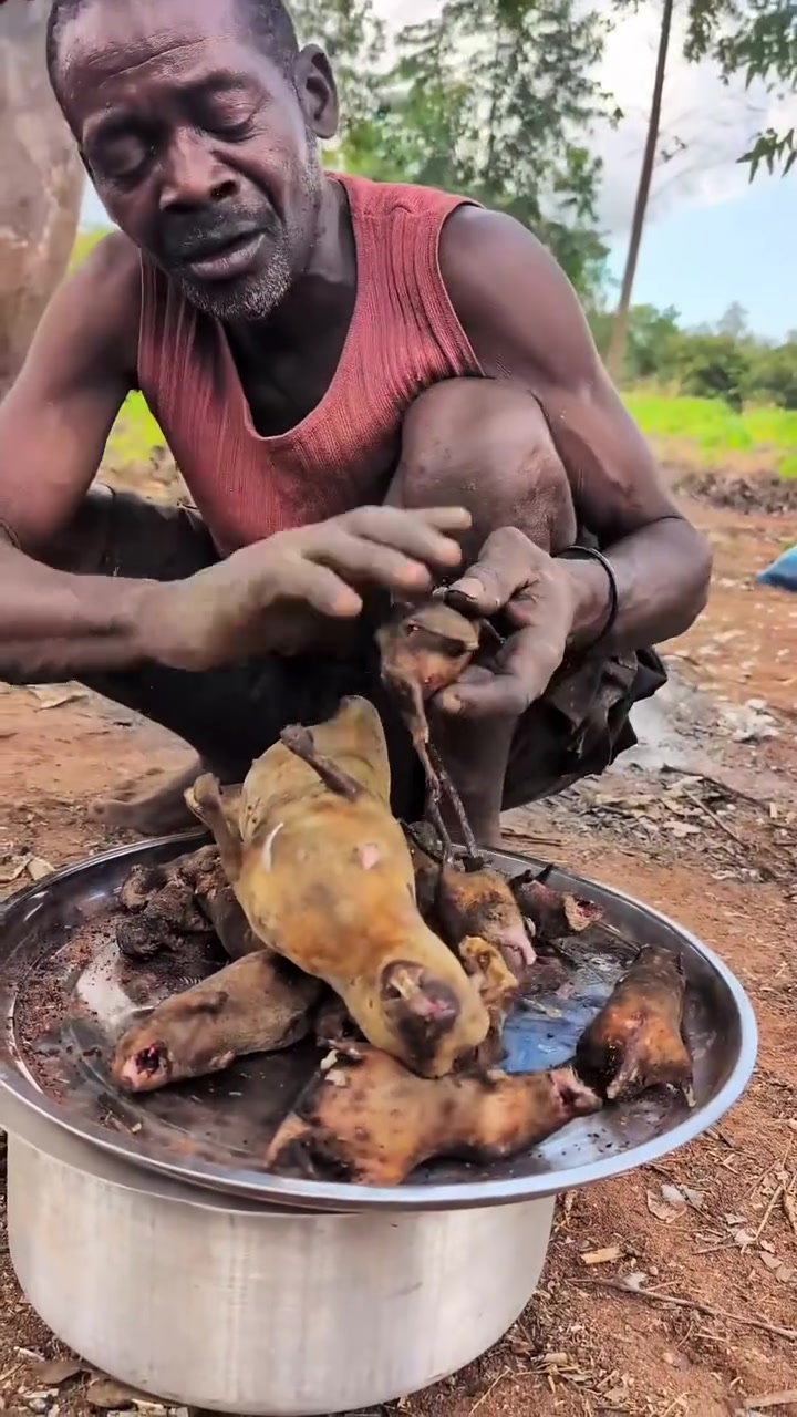 非洲原始部落生活