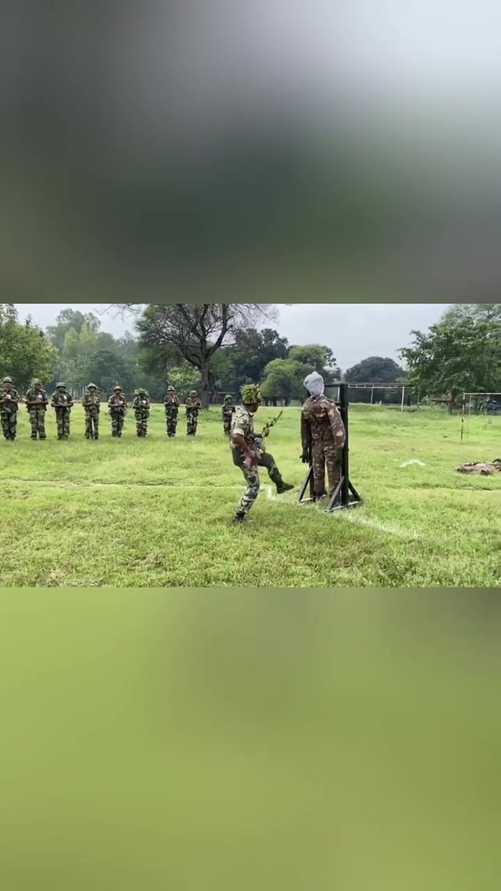 印度士兵训练,不一样