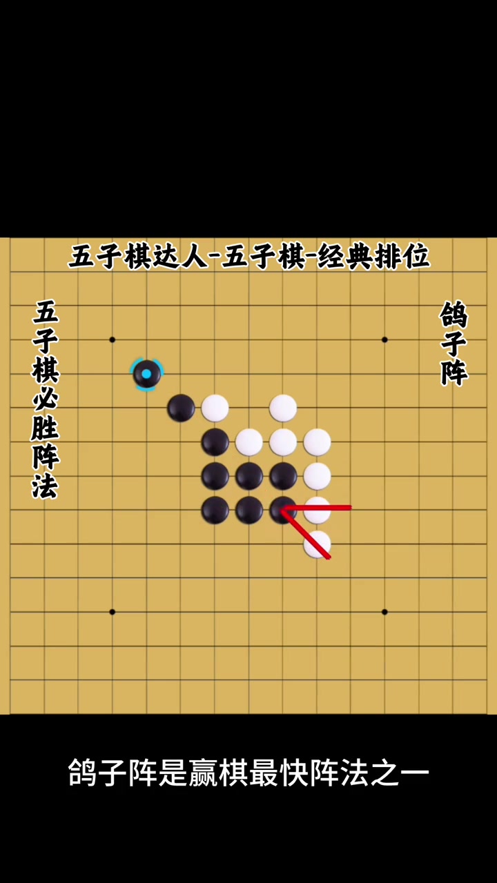 五子棋必胜阵法