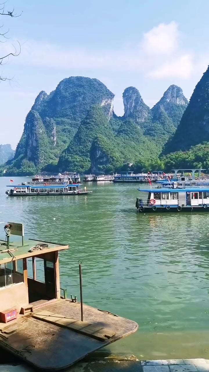 桂林漓江风光,太美了