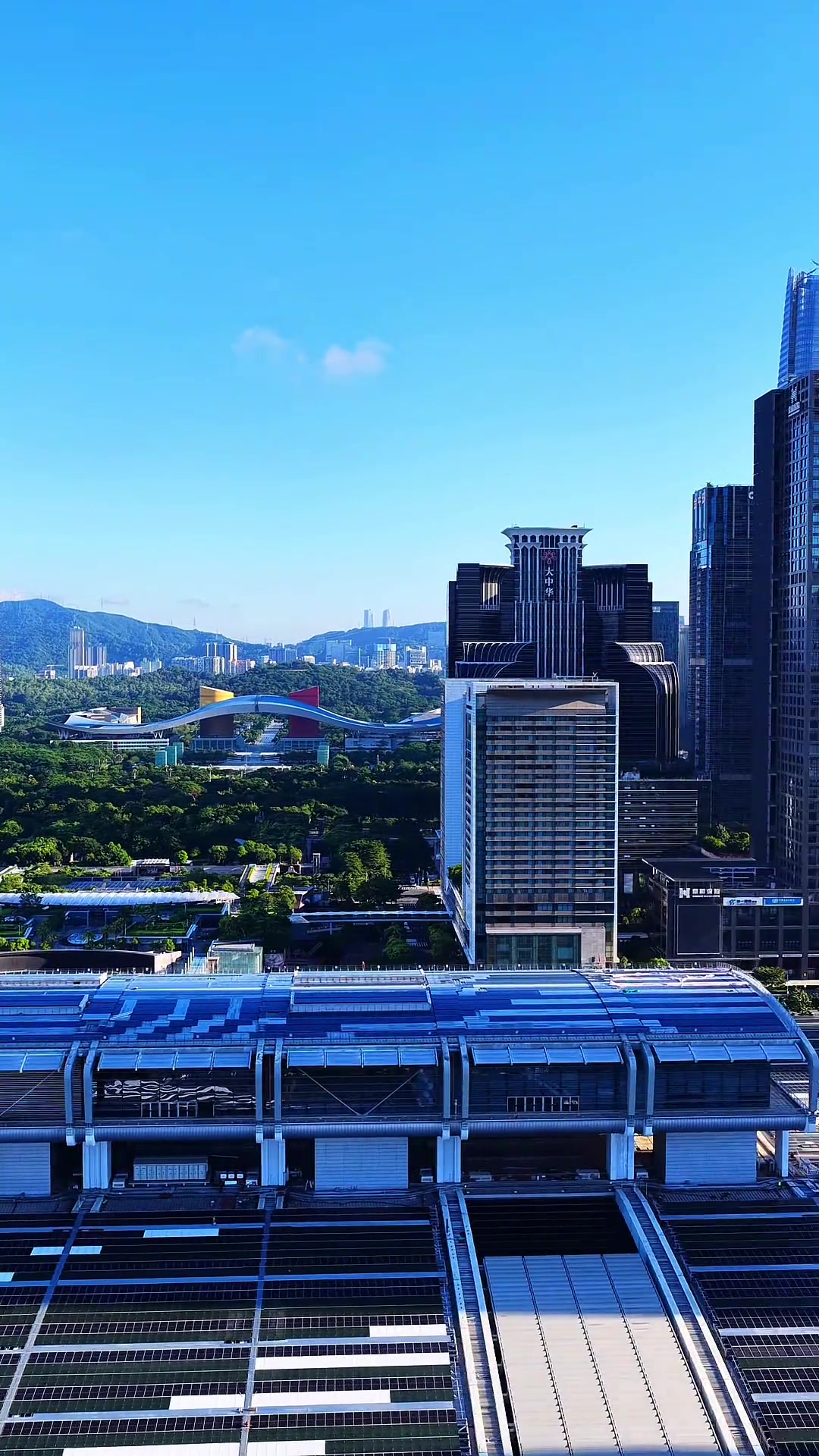 深圳福田中心区,热门网红打卡地与地标建筑的聚集地