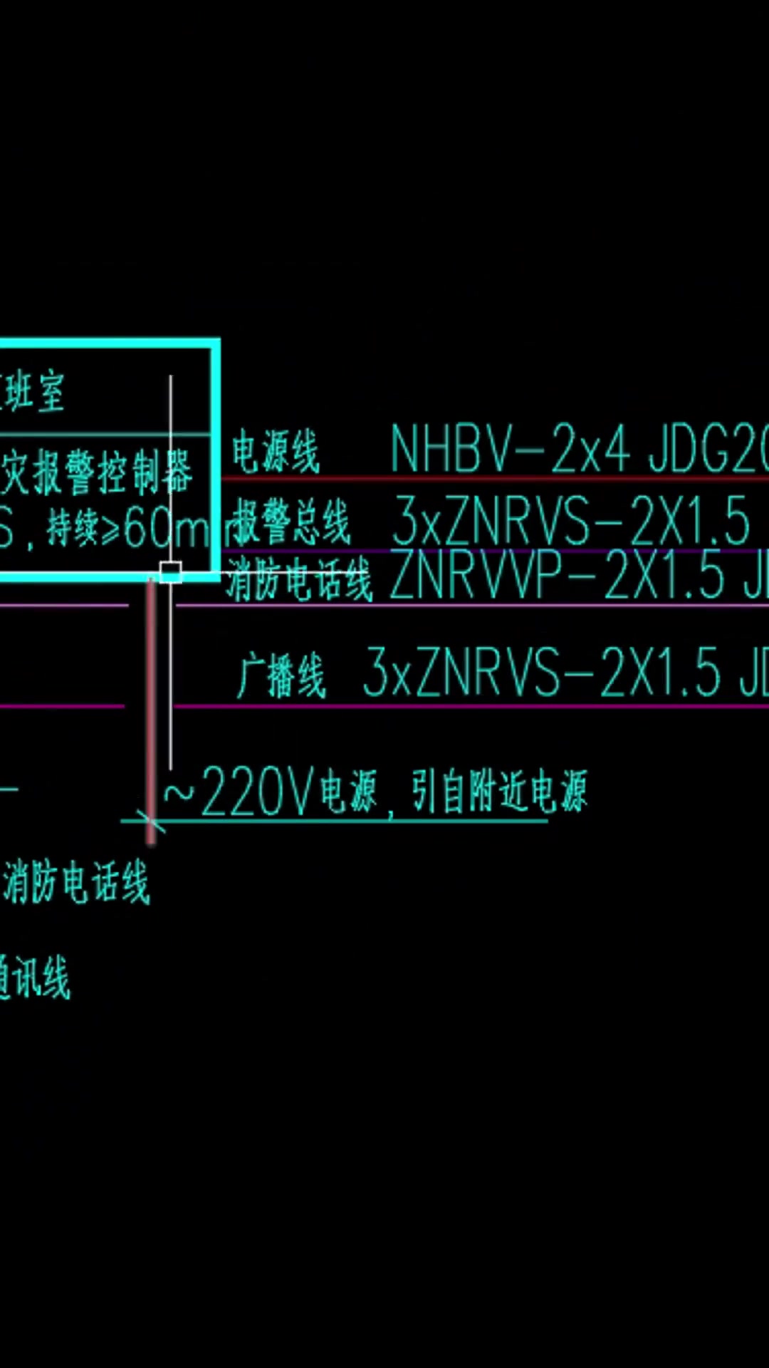 消防广播线图纸识读,助你理解火灾报警系统图