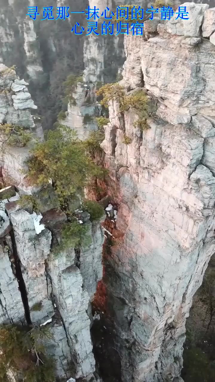 秋季旅游,最美的石峰林,天子山御笔峰绕飞,旅行推荐