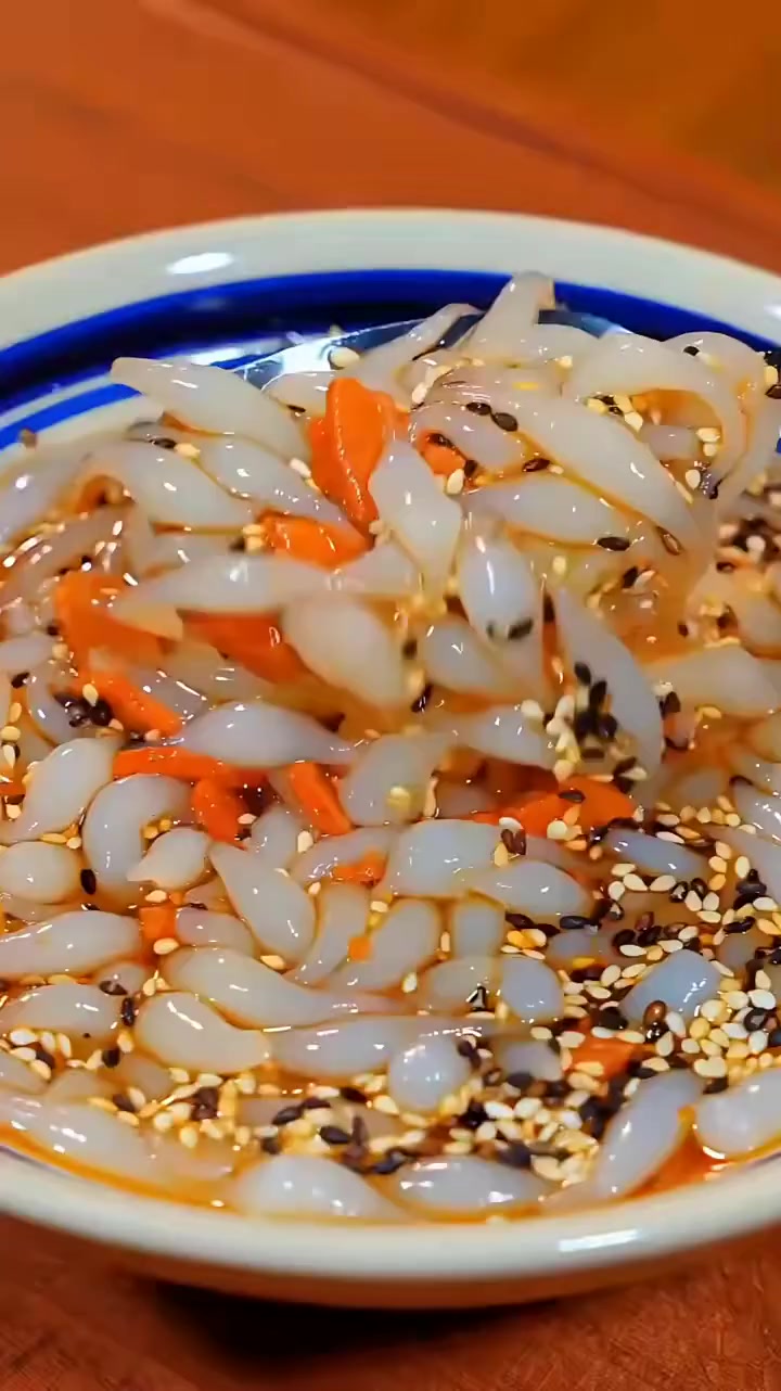红糖凉虾,简单易学又好吃!好食材做出好味道!