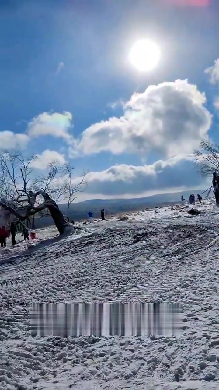 分享中国雪乡最高山峰大秃顶子山的绝美景色