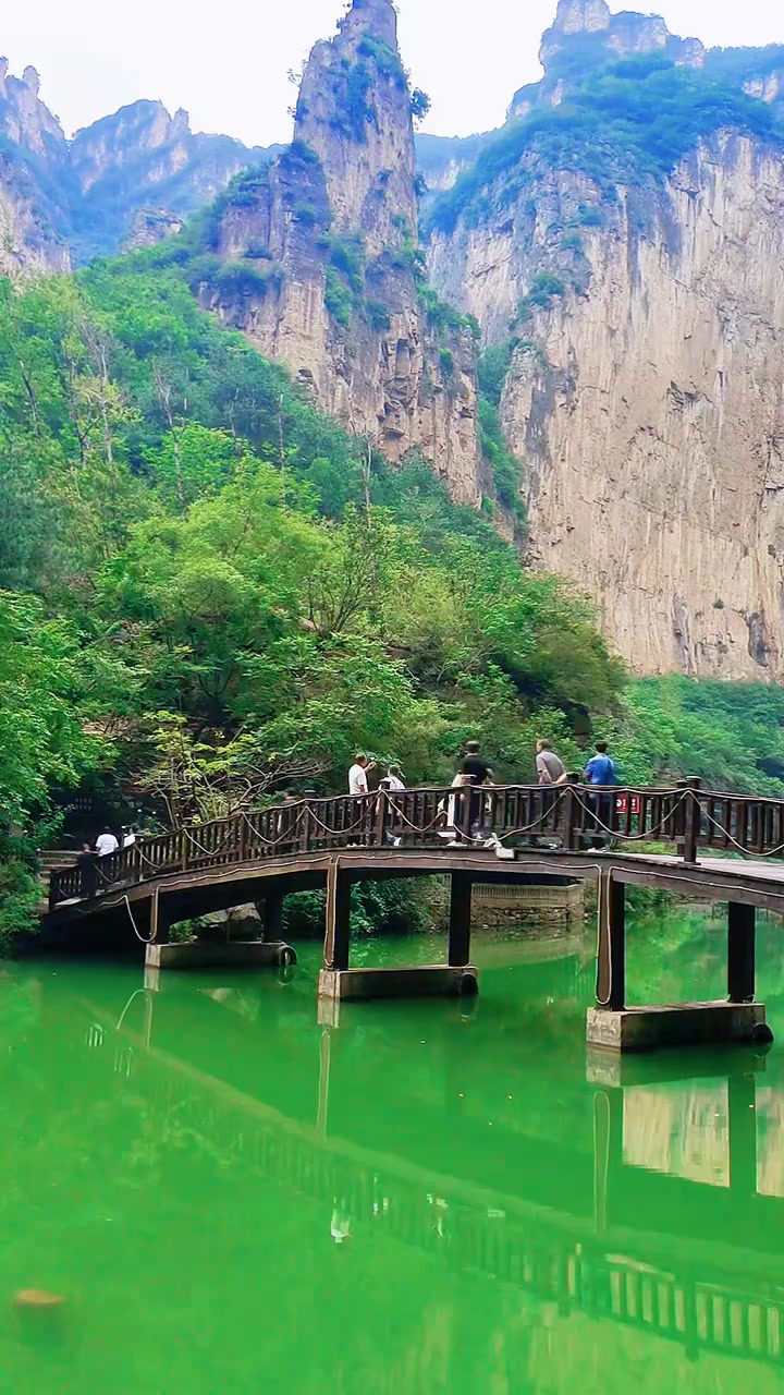 山西长治通天峡大峡谷,美景与历史遗存并存