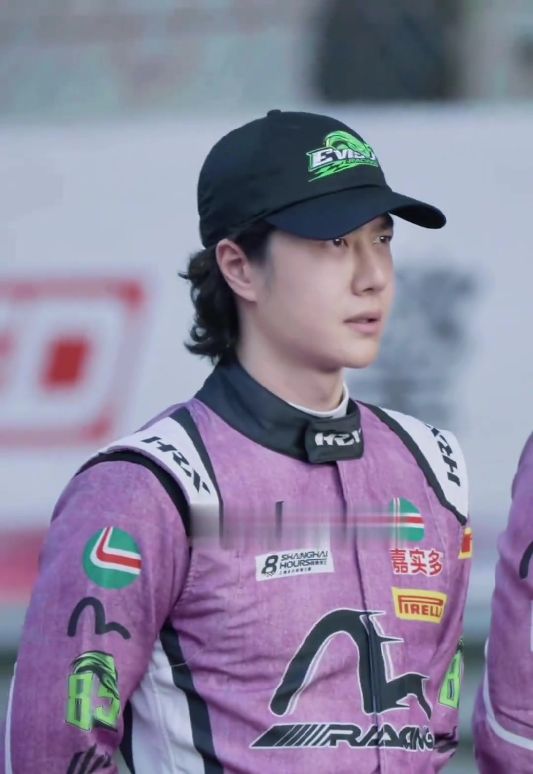 上海赛车场王一博赛车上海收官站,上次uno老板给一博说粉色是自己的