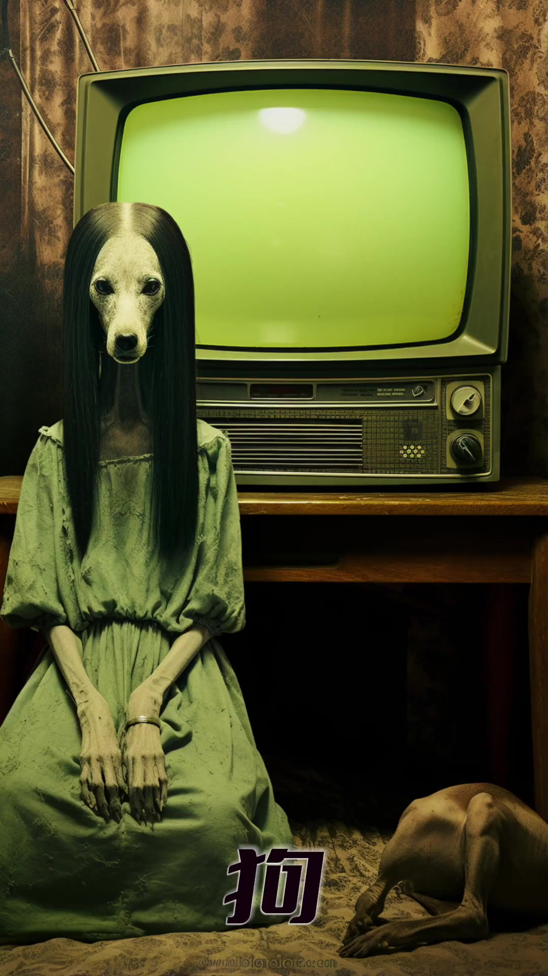 恐怖贞子,胆小者慎入!