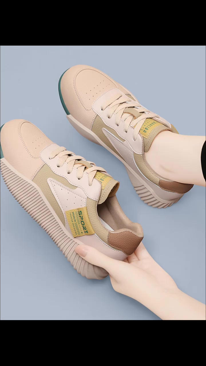 网鞋女透气网面板鞋女2025新款夏季软底休闲鞋中年妈妈鞋