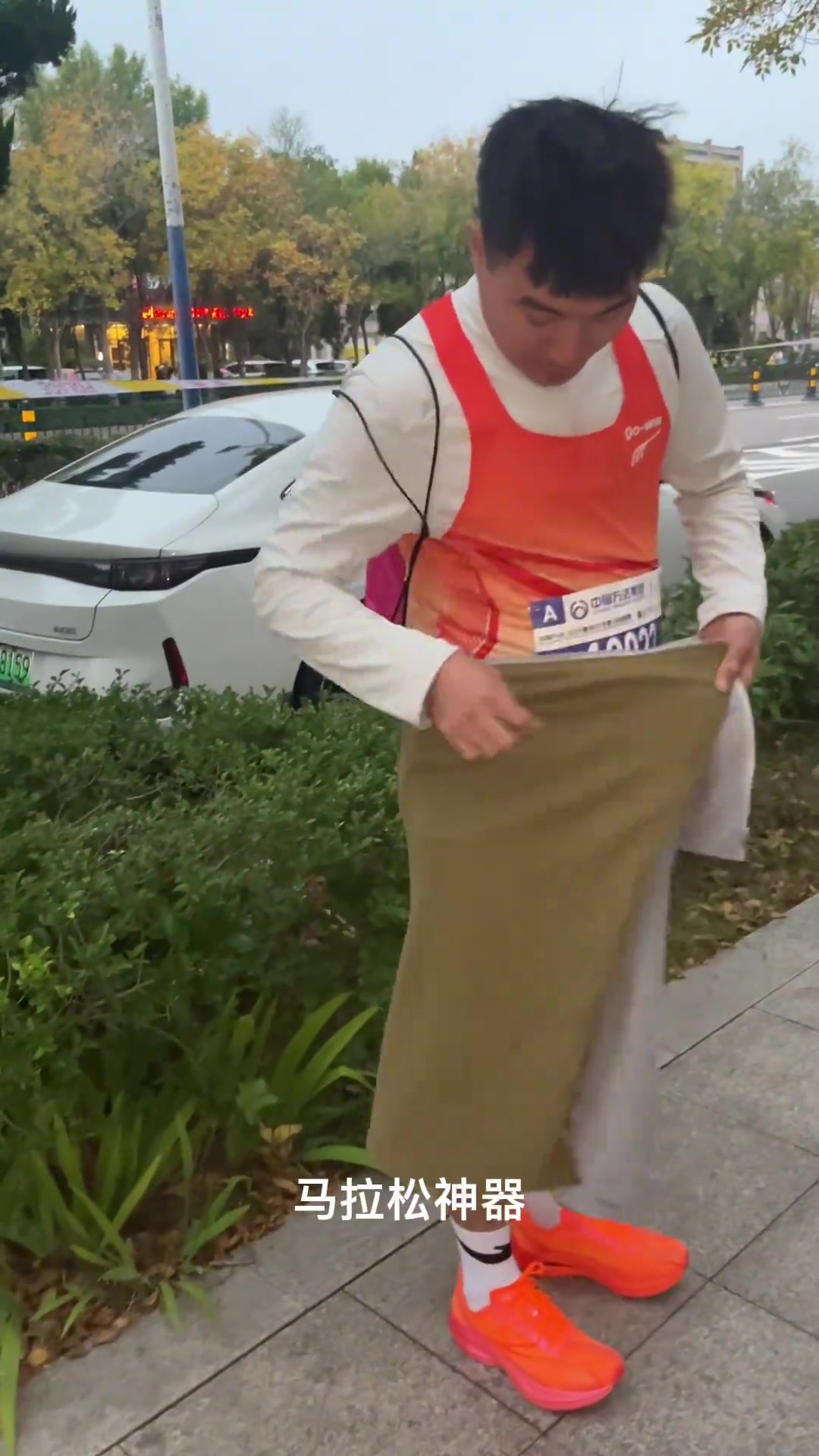 马拉松赛前赛后适用的电加热保温毯