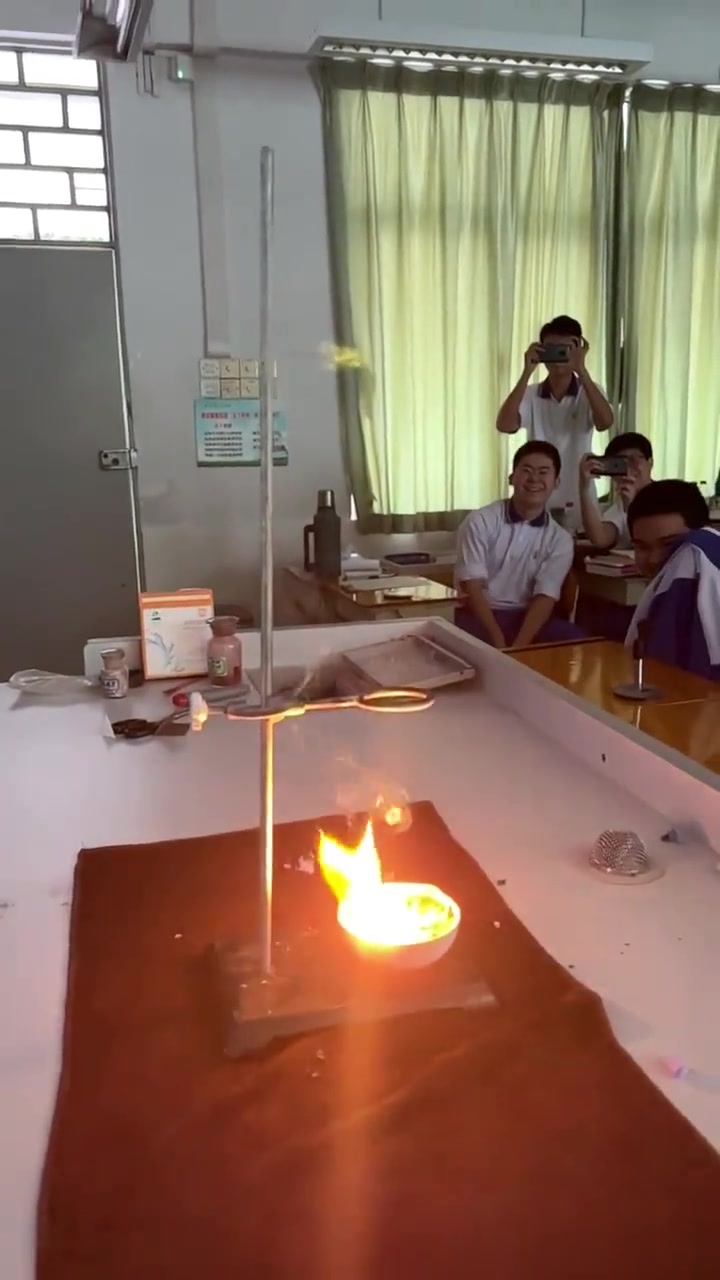 三班的铝热反应!