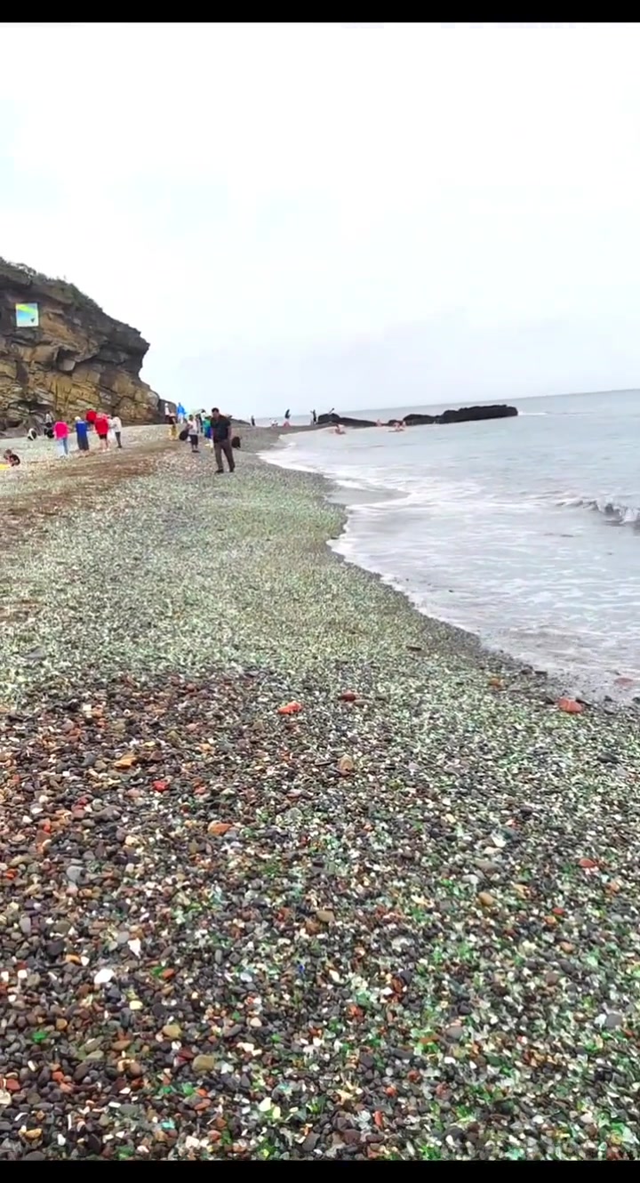 俄罗斯玻璃海滩