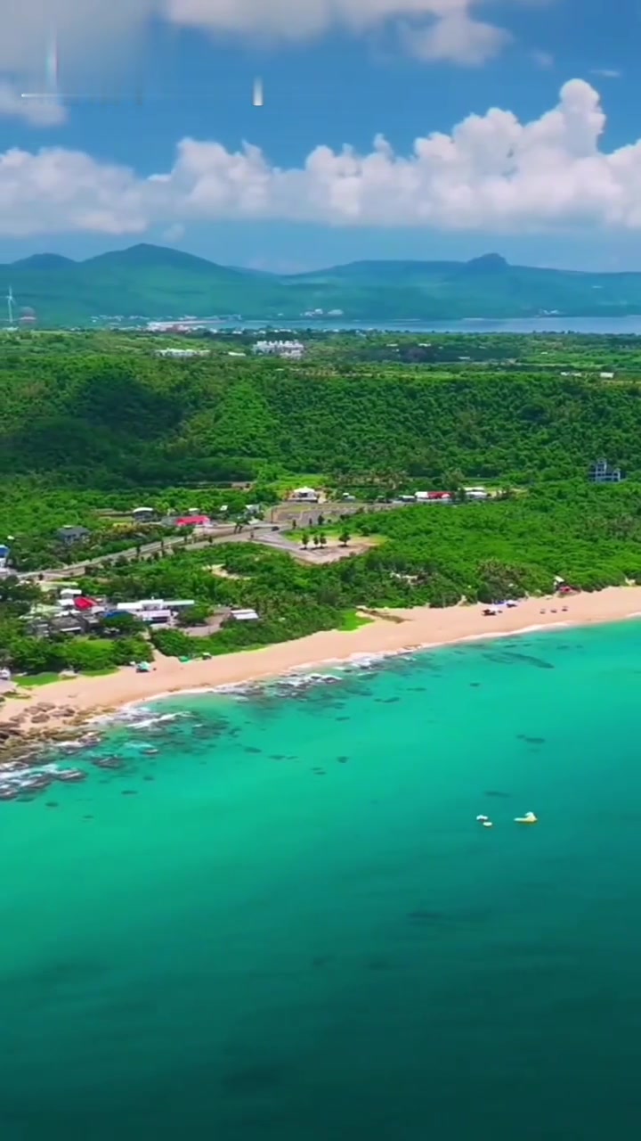 东海岸的自然风景